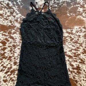 Free People Lace Mini Dress